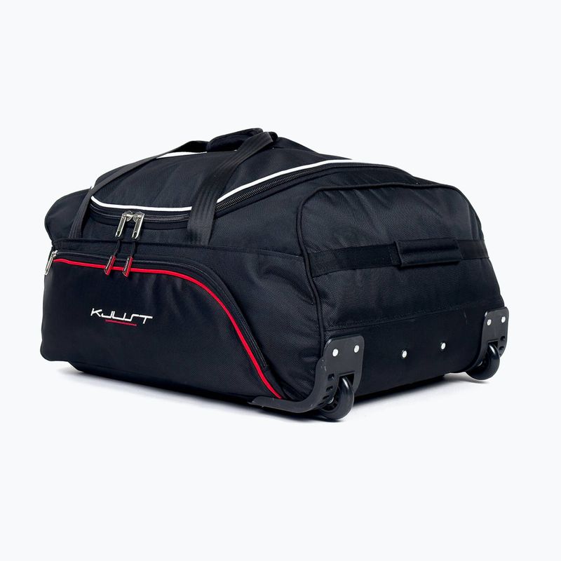 KJUST BMW 3 Touring Plug-In Hybrid 2020+ set di borse per il bagaglio 4 pezzi nero 4