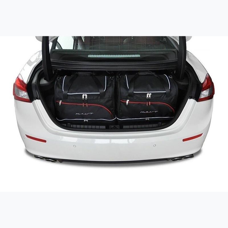 KJUST Maserati Ghibli 2013+ 4 borse portabagagli nere. 14