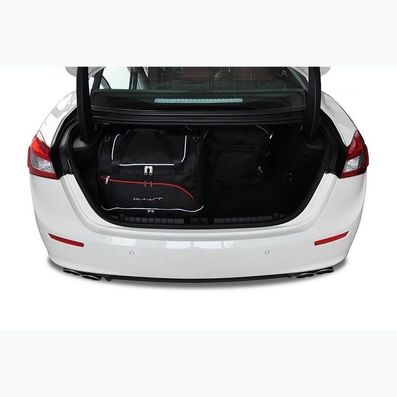 KJUST Maserati Ghibli 2013+ 4 borse portabagagli nere. 15
