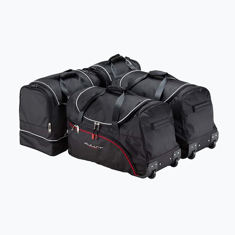 KJUST Lexus LS HEV Set di borse per bagagliaio 2013-2020 4 pezzi nero. 2