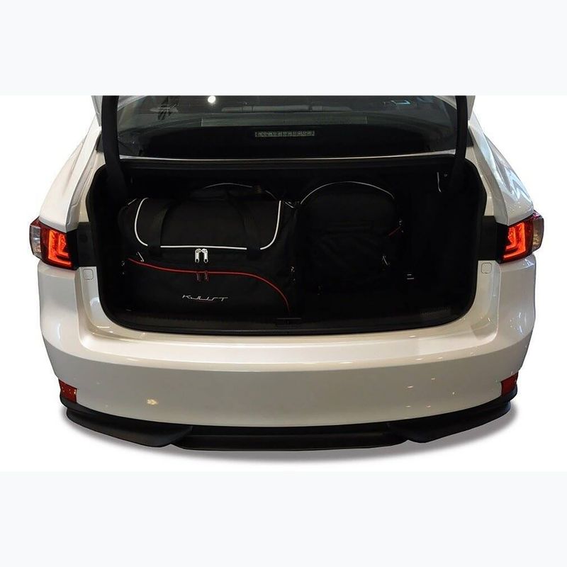 KJUST Lexus LS 2013-2020 set di borse per bagagliaio 4 pezzi nero 15