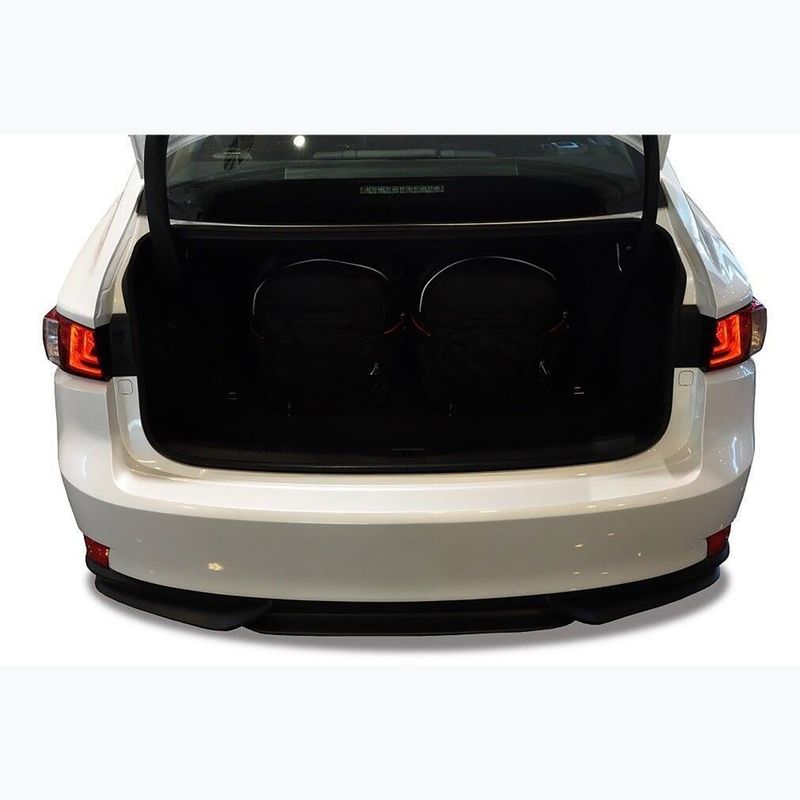 KJUST Lexus LS 2013-2020 set di borse per bagagliaio 4 pezzi nero 16
