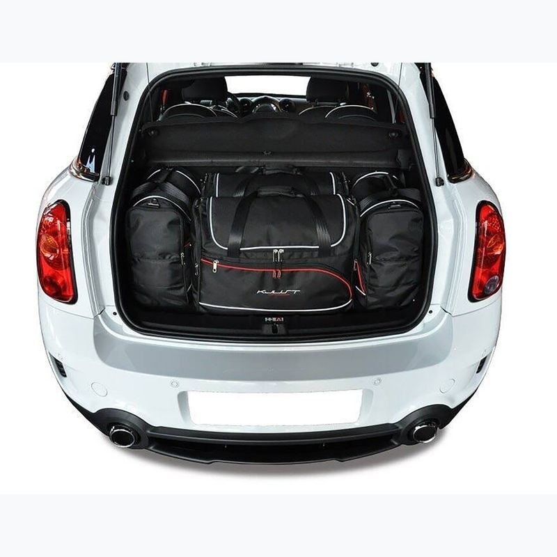 KJUST Mini Countryman 2010-2015 set di borse portabagagli 4 pezzi nero. 10