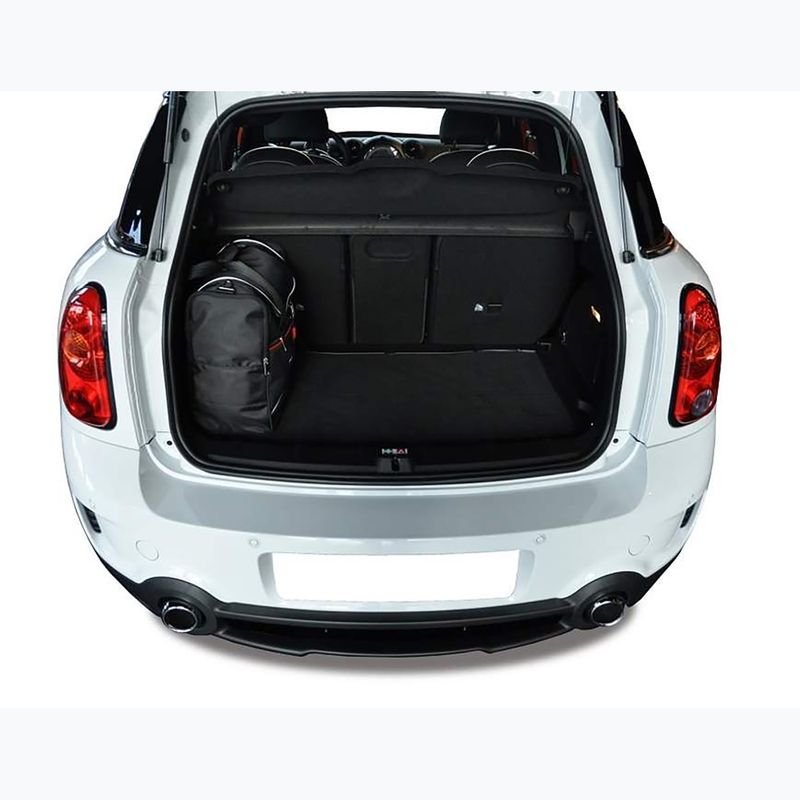 KJUST Mini Countryman 2010-2015 set di borse portabagagli 4 pezzi nero. 13