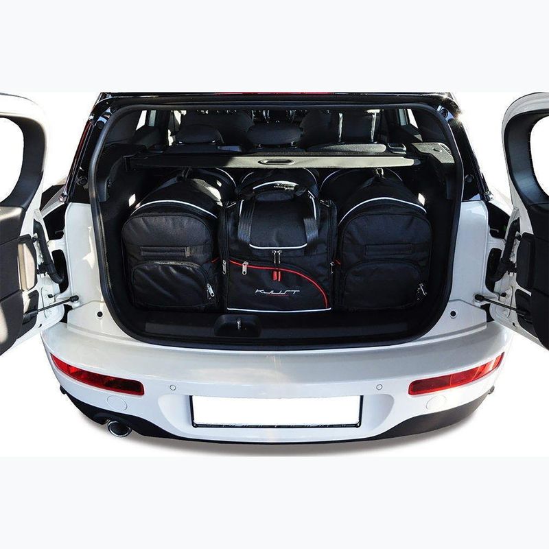 KJUST Mini Clubman 2015+ set di borse portabagagli 4 pezzi nero. 11