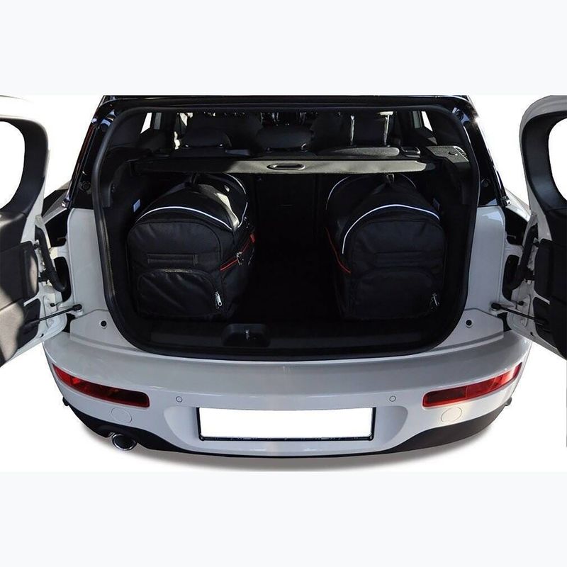 KJUST Mini Clubman 2015+ set di borse portabagagli 4 pezzi nero. 13
