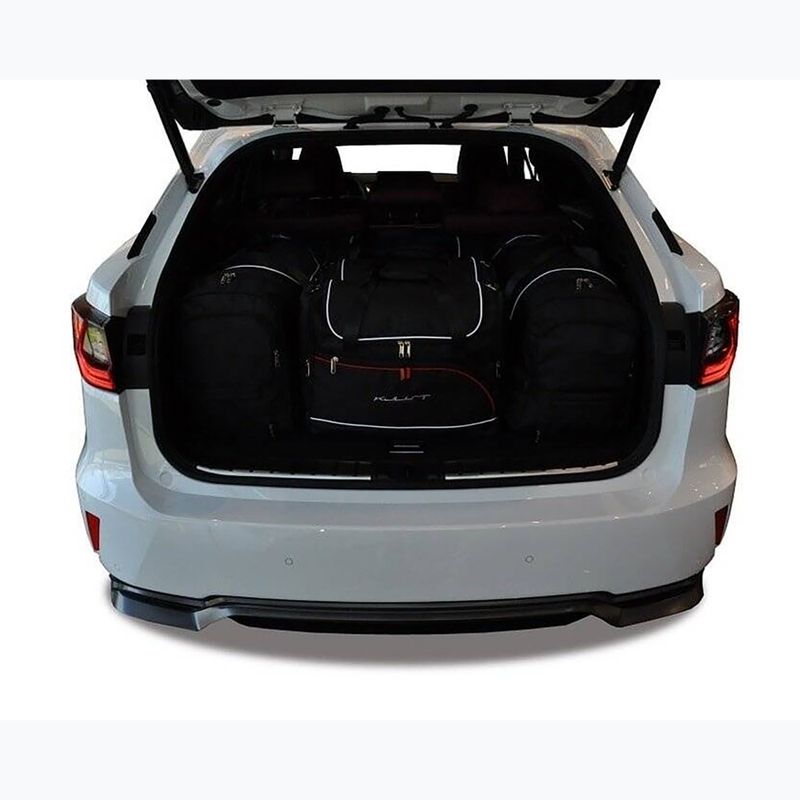 KJUST Lexus RX 2015-2022 set di borse per bagagliaio 5 pezzi nero. 14
