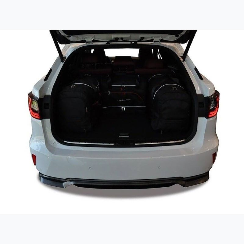 KJUST Lexus RX 2015-2022 set di borse per bagagliaio 5 pezzi nero. 16