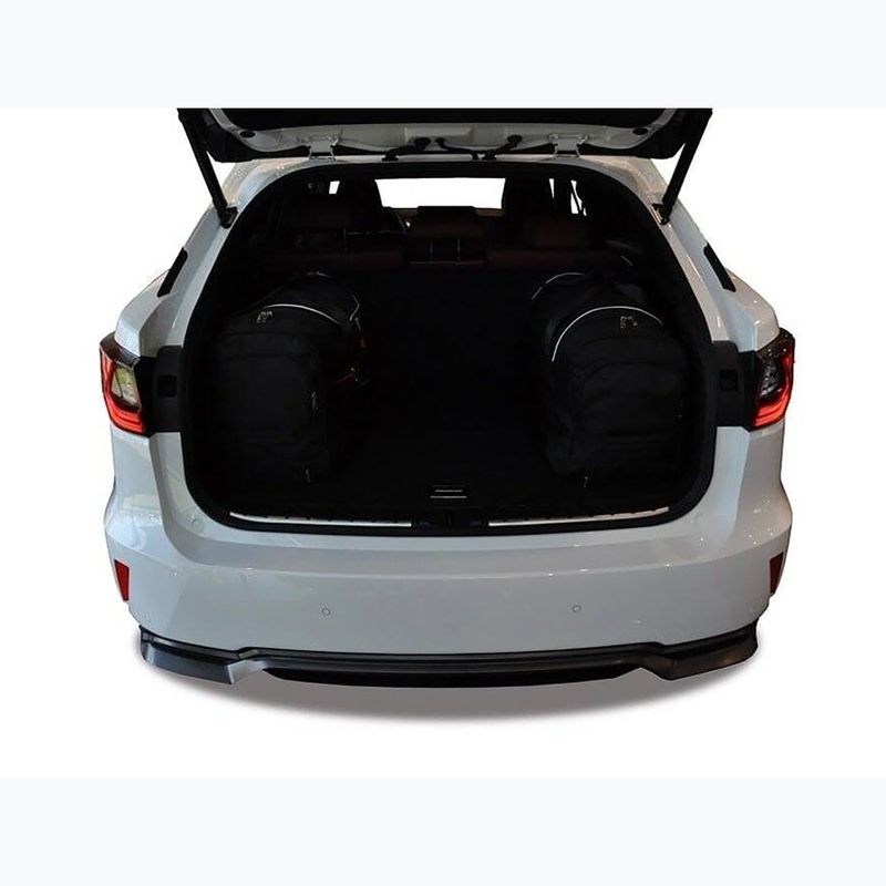 KJUST Lexus RX 2015-2022 set di borse per bagagliaio 5 pezzi nero. 17
