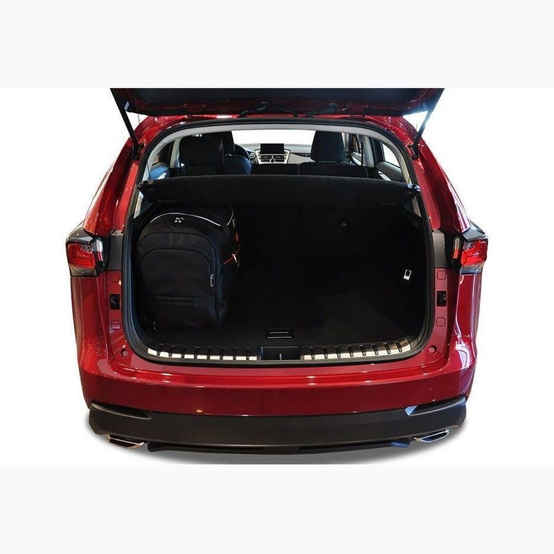 KJUST Lexus NX 2014-2021 set di borse portabagagli 4 pezzi nero. 17