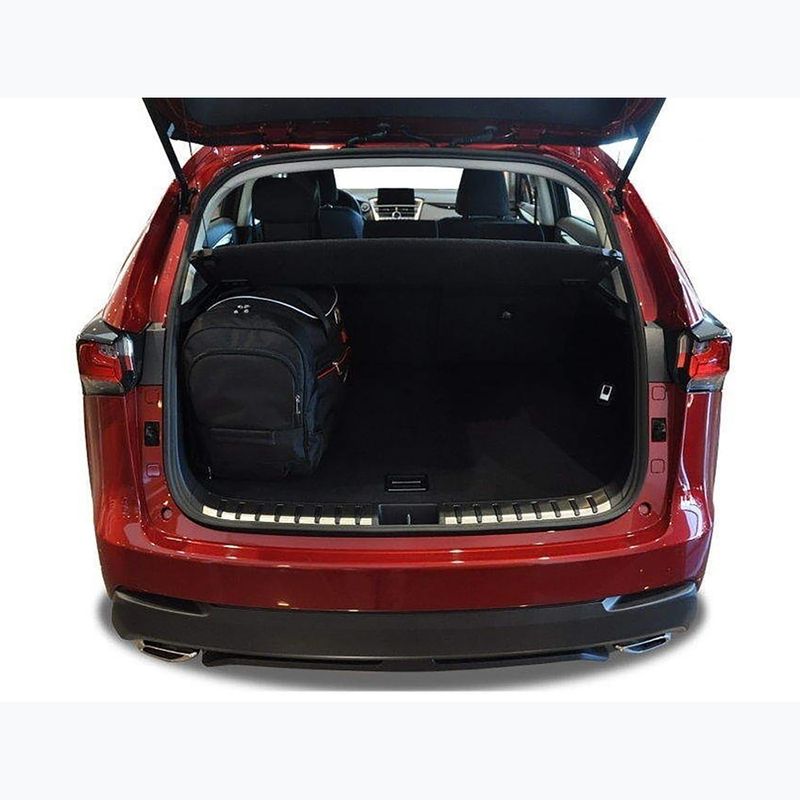 KJUST Lexus NX 2014-2021 set di borse portabagagli 4 pezzi nero. 17