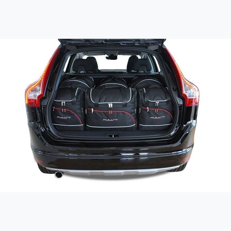 KJUST Volvo Xc60 set di borse per il bagagliaio 2008-2017 6 pezzi nero. 16