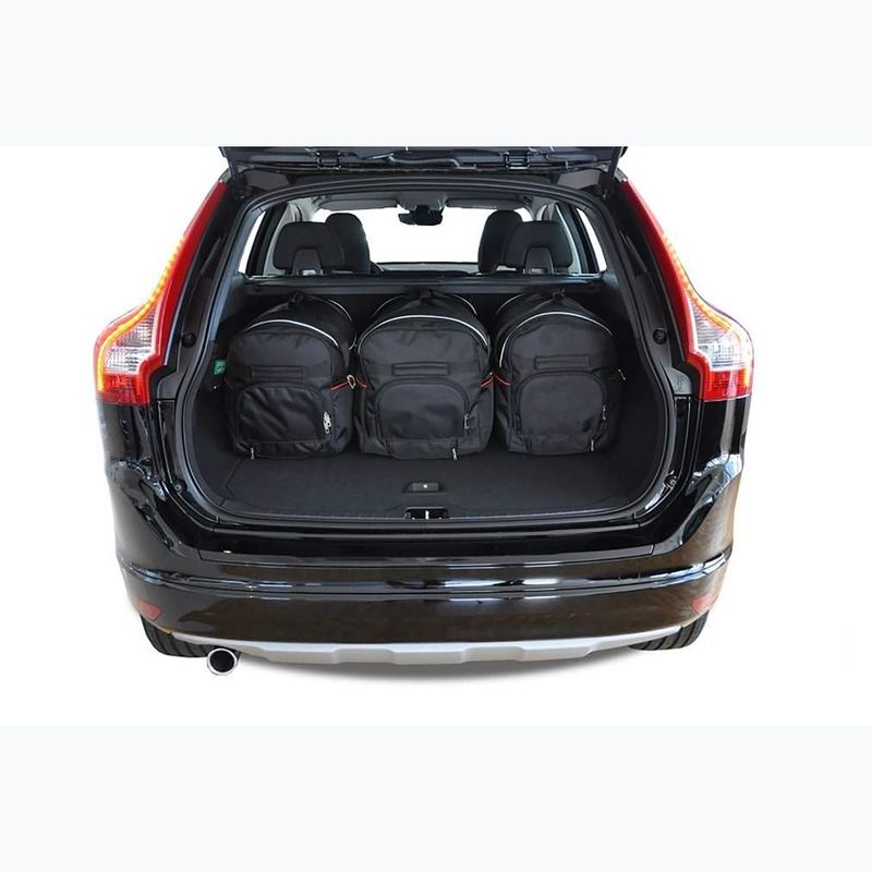 KJUST Volvo Xc60 set di borse per il bagagliaio 2008-2017 6 pezzi nero. 17
