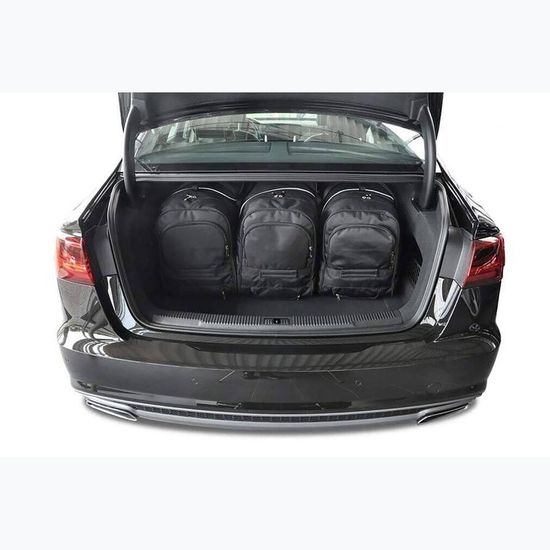 KJUST set borsa bagagliaio Audi A6 Limousine 2011-2017 5 pezzi nero 17