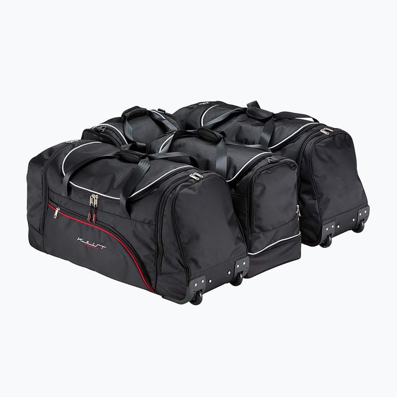 Set di borse per bagaglio KJUST Audi Q5 2008-2016 4 pezzi nero 2