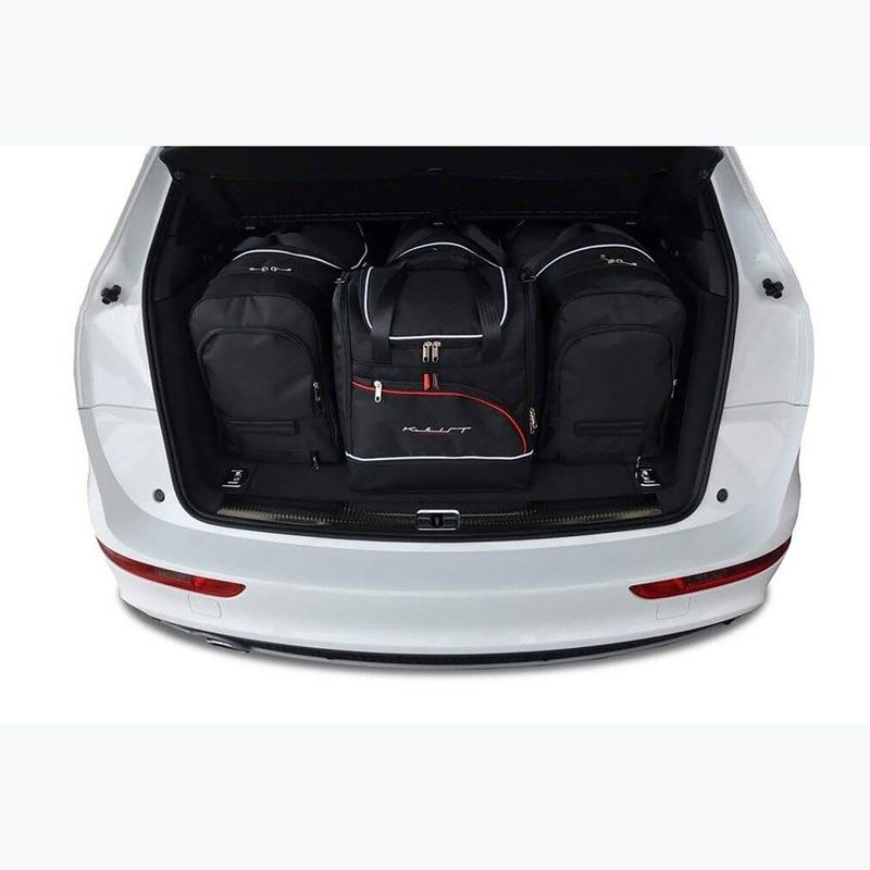 Set di borse per bagaglio KJUST Audi Q5 2008-2016 4 pezzi nero 17