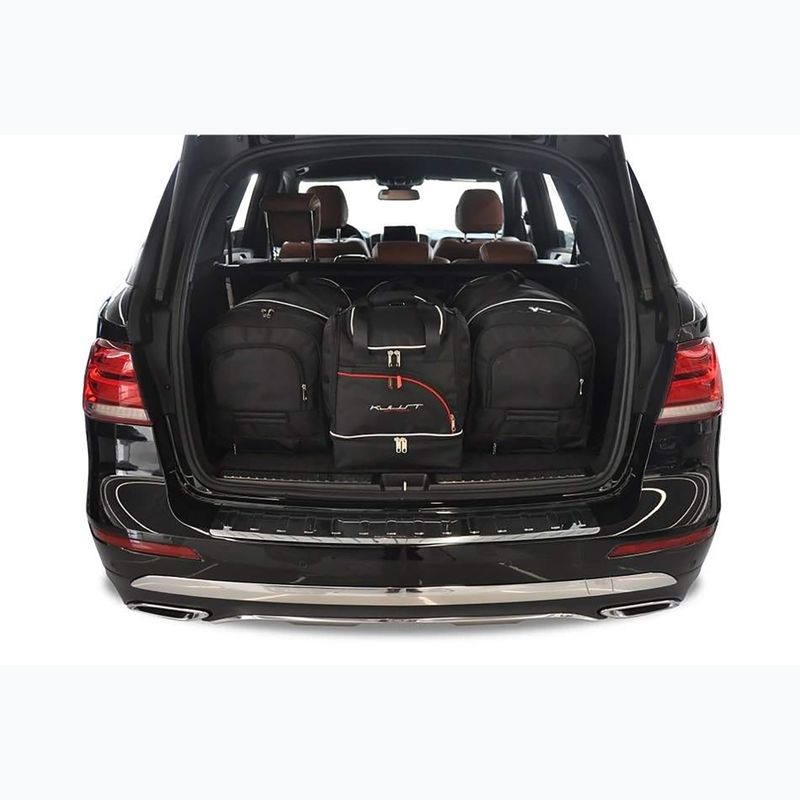 KJUST Mercedes-Benz GLE Suv 2015-2018 set di borse portabagagli 4 pezzi nero. 12