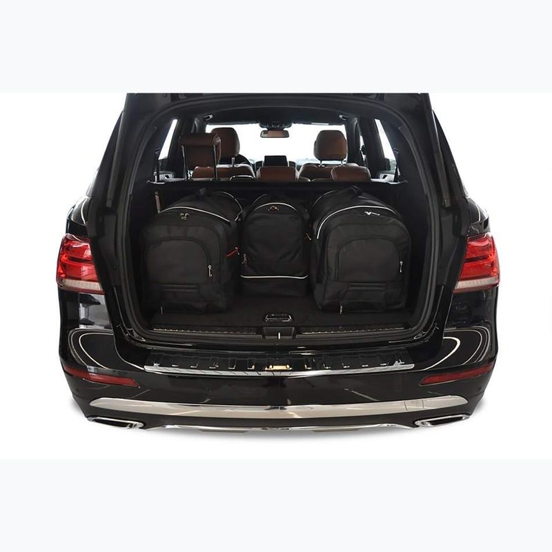 KJUST Mercedes-Benz GLE Suv 2015-2018 set di borse portabagagli 4 pezzi nero. 13
