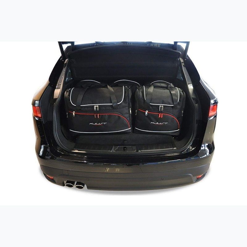 KJUST Jaguar F-Pace 2015+ 5 set di borse portapacchi nero 16