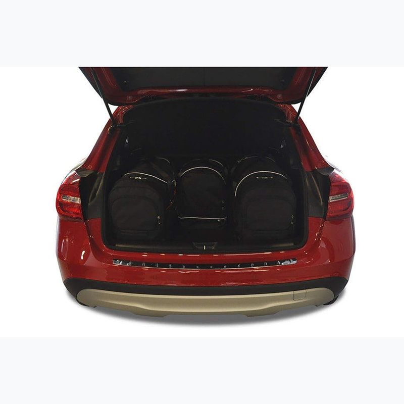 KJUST Mercedes-Benz GLA 2013-2019 Set di borse per bagagliaio 4 pezzi nero 12