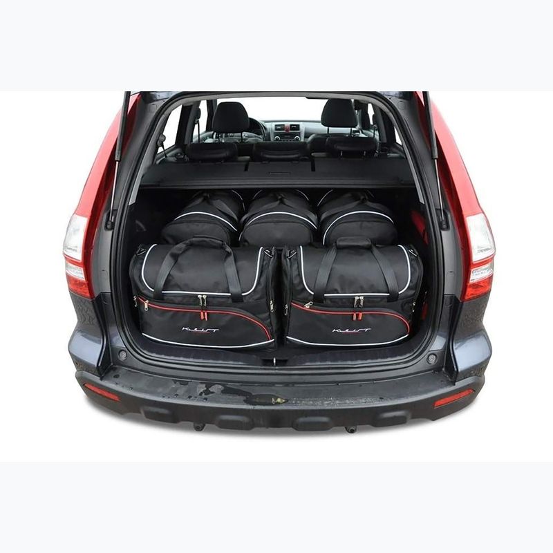 KJUST set di borse per bagagliaio Honda CR-V 2006-2012 5 pezzi nero 11
