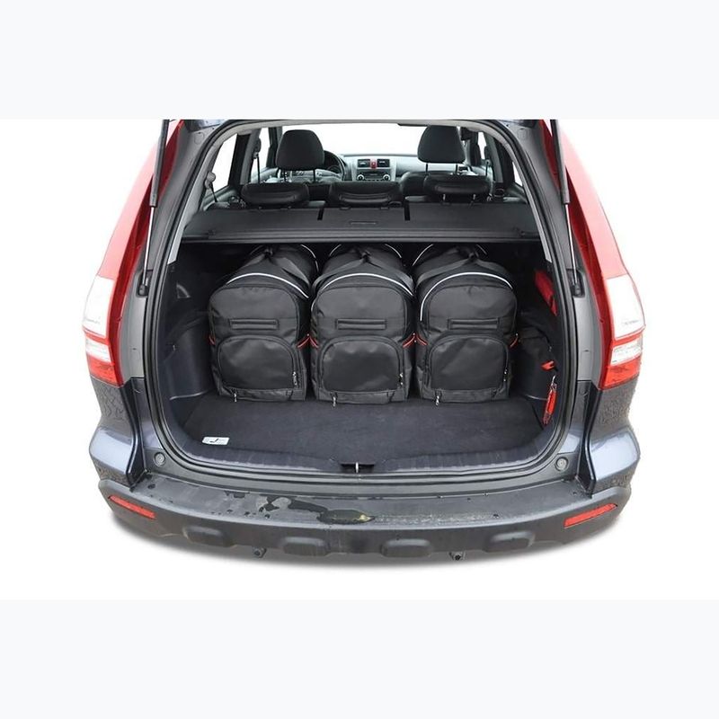 KJUST set di borse per bagagliaio Honda CR-V 2006-2012 5 pezzi nero 12
