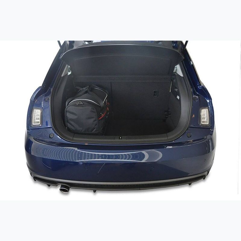 Set di borse portabagagli KJUST Audi A1 2010-2018 3 pezzi nero 16