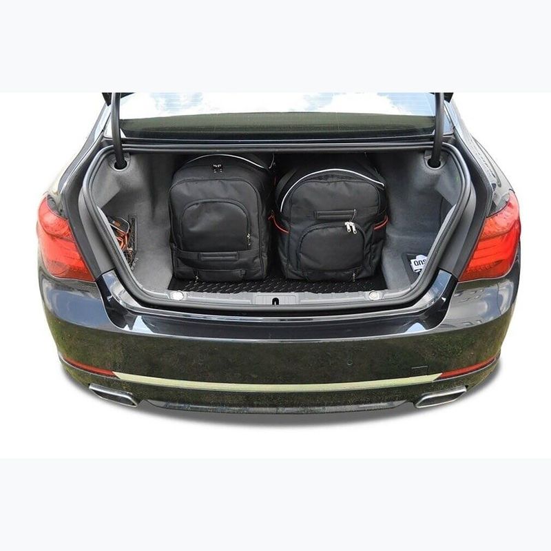 KJUST BMW 7L set borse bagagliaio 2008-2015 4 pezzi nero 15