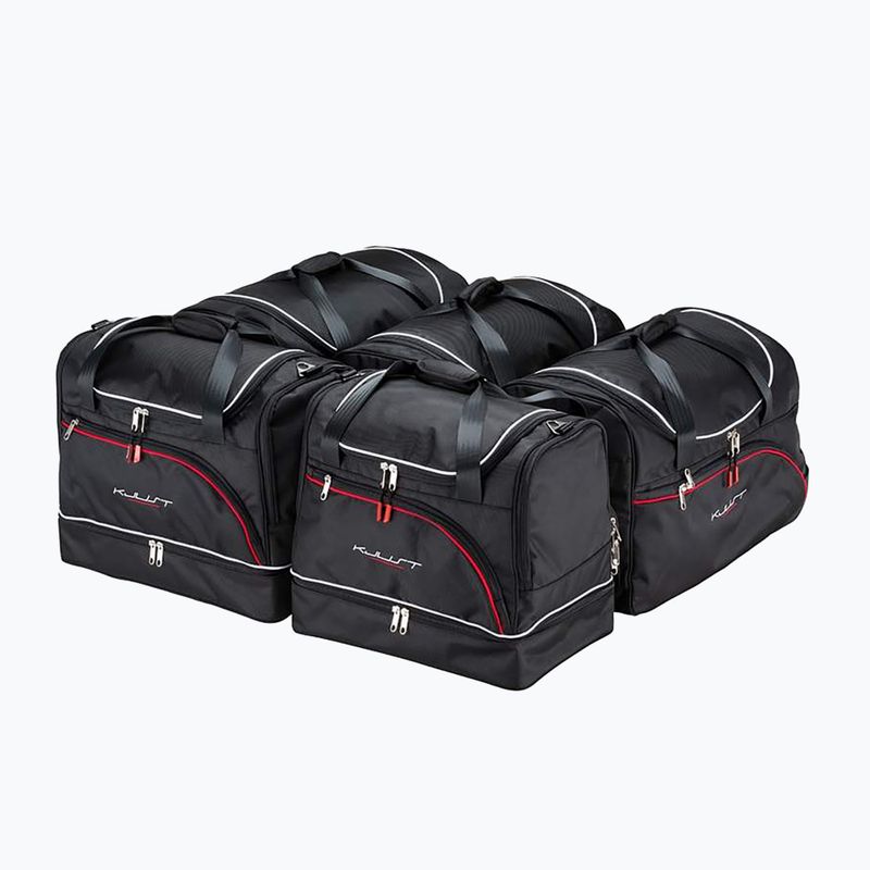 Set di borse per bagagliaio KJUST Audi A4 Avant 2008-2015 5 pezzi nero