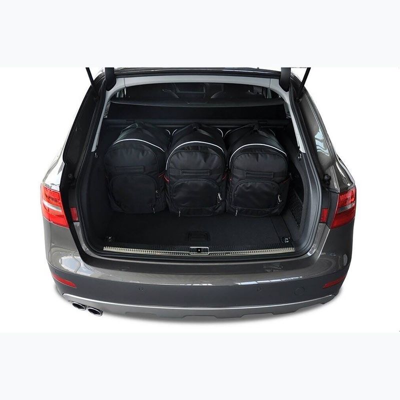 Set di borse per bagagliaio KJUST Audi A4 Avant 2008-2015 5 pezzi nero 18