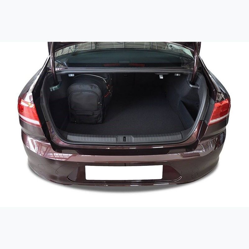Set di borse portabagagli KJUST Volkswagen Passat Limousine 2014-2021 5 pezzi nero. 20