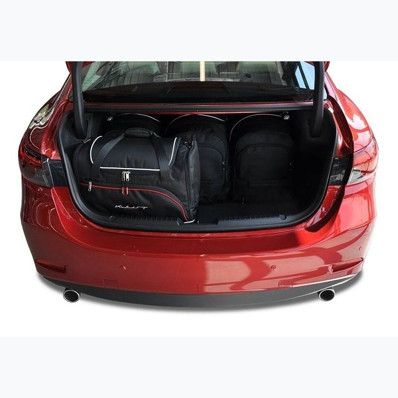 KJUST Mazda 6 Limousine 2012+ 5 set di borse per il bagaglio nero. 12