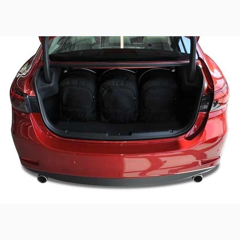 KJUST Mazda 6 Limousine 2012+ 5 set di borse per il bagaglio nero. 13