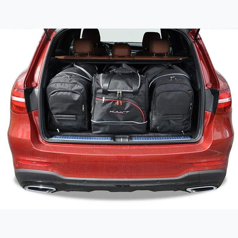KJUST Mercedes-Benz GLC set di borse per il bagaglio 2015-2022 4 pezzi nero 11