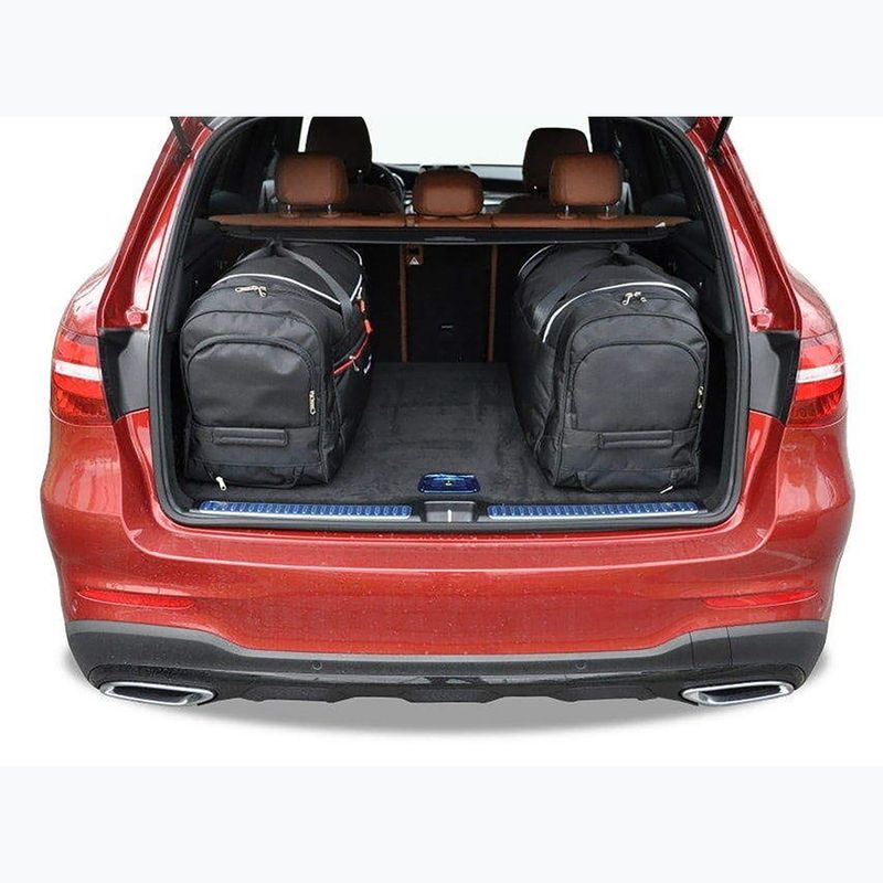 KJUST Mercedes-Benz GLC set di borse per il bagaglio 2015-2022 4 pezzi nero 13
