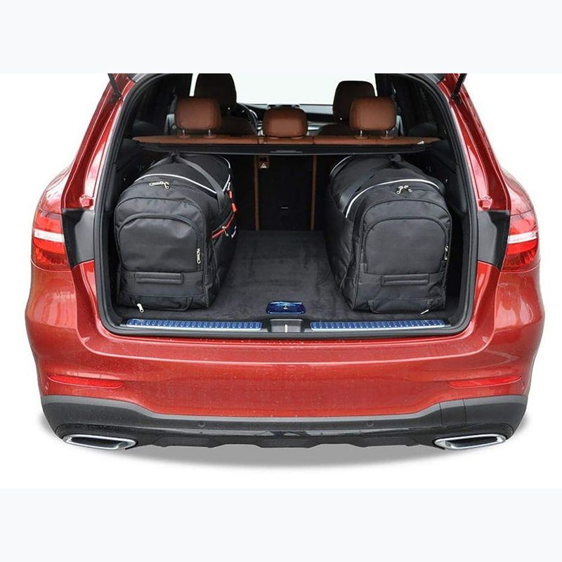 KJUST Mercedes-Benz GLC set di borse per il bagaglio 2015-2022 4 pezzi nero 14