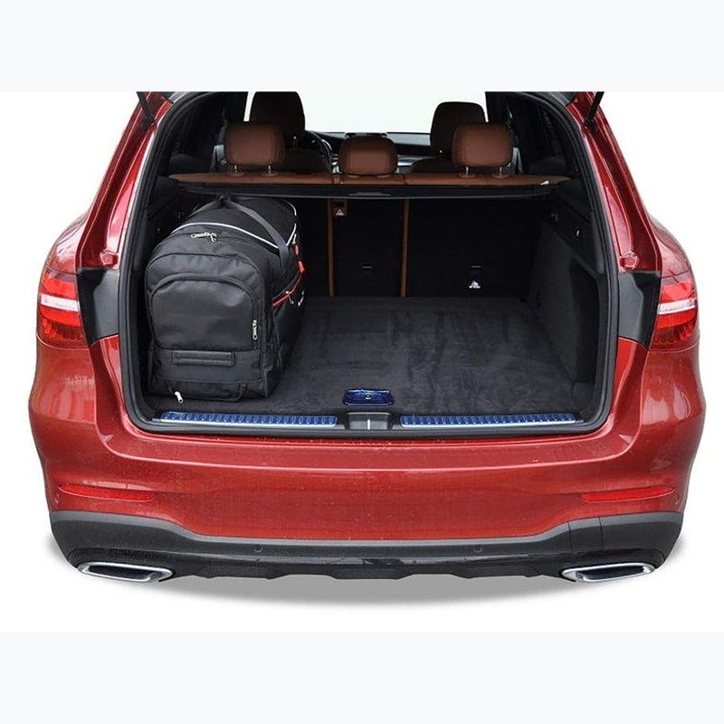 KJUST Mercedes-Benz GLC set di borse per il bagaglio 2015-2022 4 pezzi nero 15