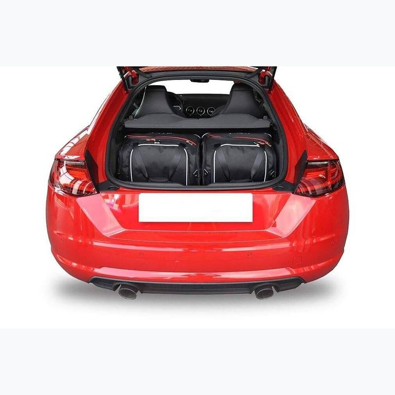 Set di borse portabagagli KJUST Audi TT 2014-2018 4 pezzi nero 16