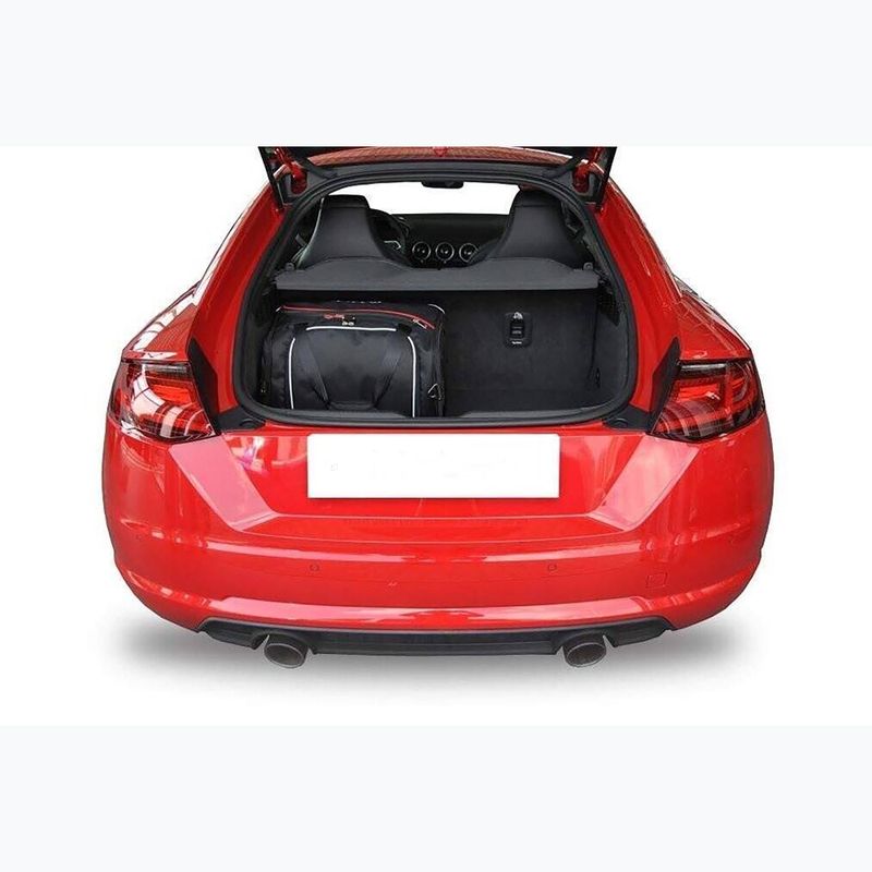 Set di borse portabagagli KJUST Audi TT 2014-2018 4 pezzi nero 17