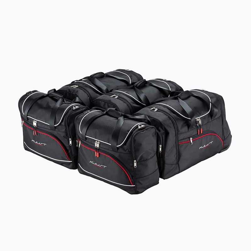 Set di borse portabagagli KJUST Volkswagen Jetta 2011-2017 5 pezzi nero.