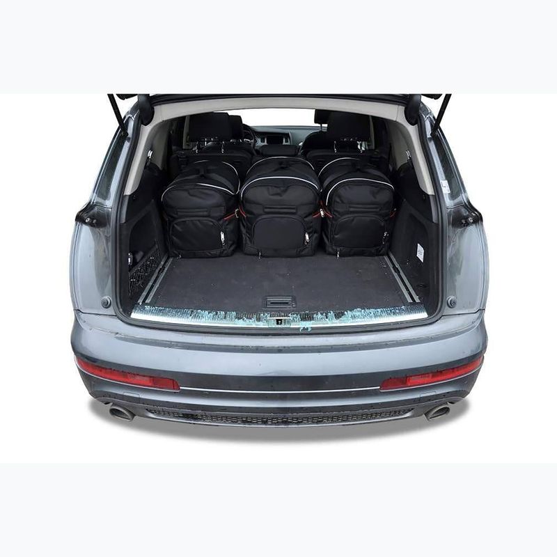 Set di borse portabagagli KJUST Audi Q7 2005-2015 5 pezzi nero 18