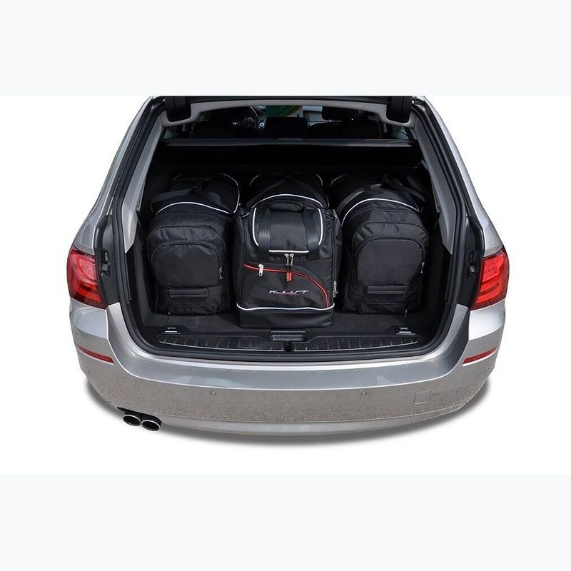 KJUST BMW 5 Touring set di borse per il bagaglio 2010-2017 4 pezzi nero 17