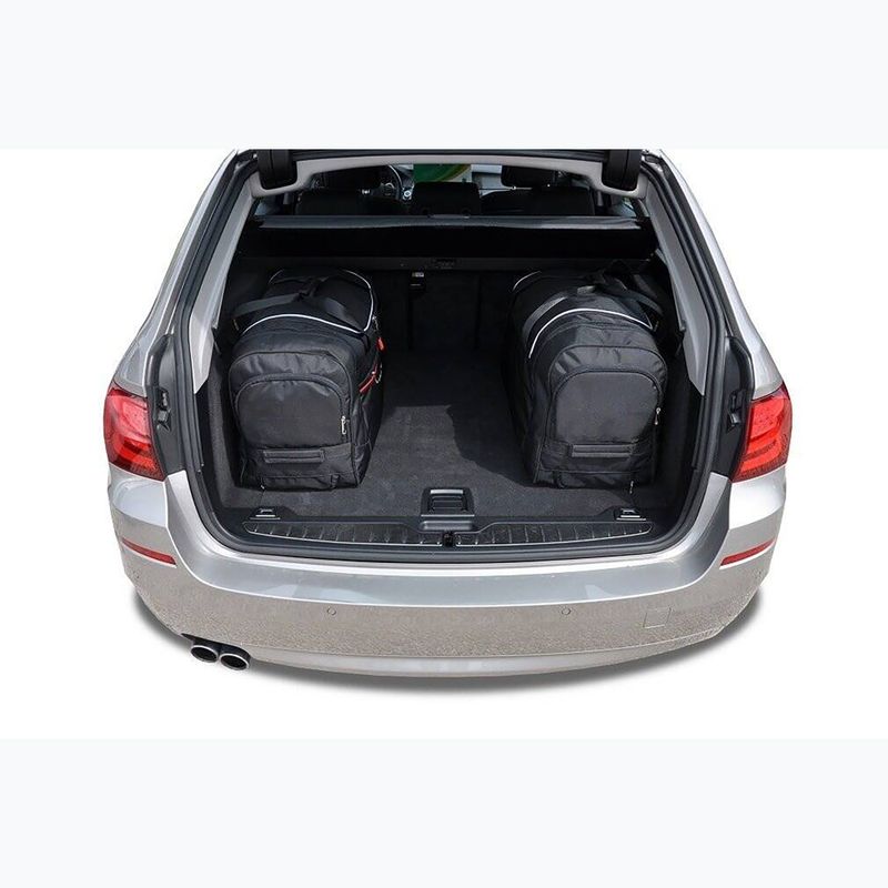 KJUST BMW 5 Touring set di borse per il bagaglio 2010-2017 4 pezzi nero 19