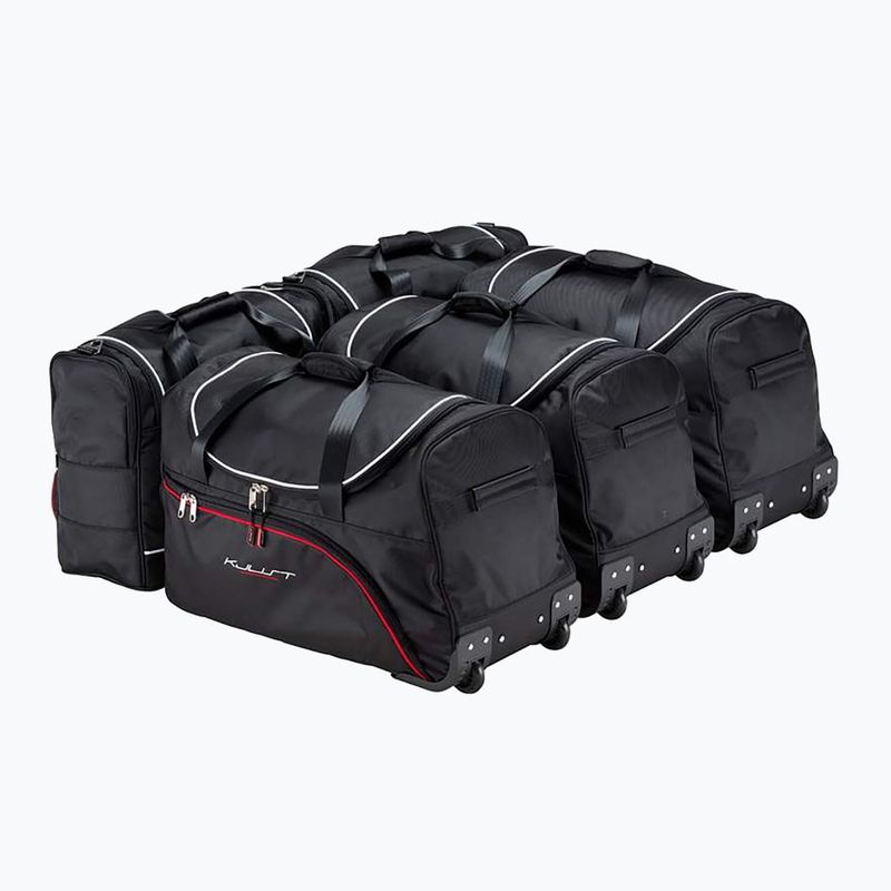 KJUST BMW 2 Gran Tourer 2015-2021 set di borse per bagagliaio 5 pezzi nero 2