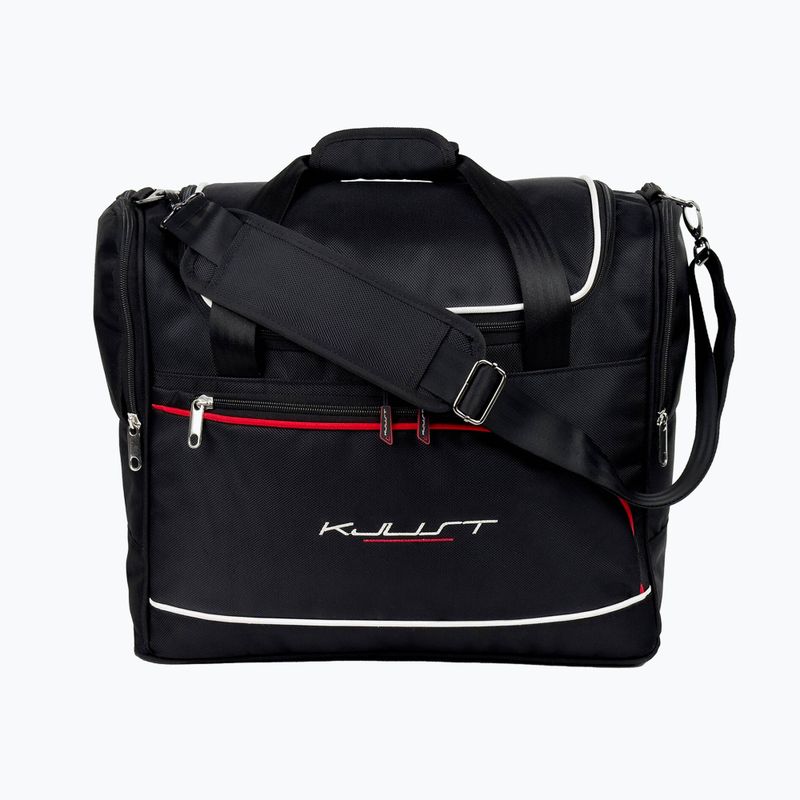 Set di borse portabagagli KJUST Audi A4 Limousine 2015+ 5 pezzi nero 4