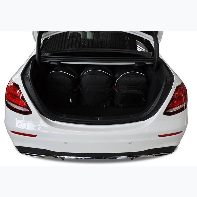 KJUST Mercedes-Benz E Limousine set di borse per il bagaglio 2016-2023 5 pezzi nero 13