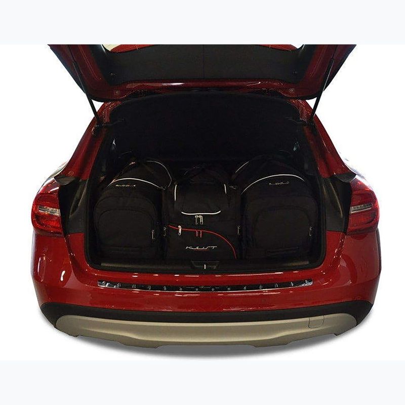 KJUST Mercedes-Benz Gla 2013-2019 Set di borse per il bagaglio 4 pezzi nero 12