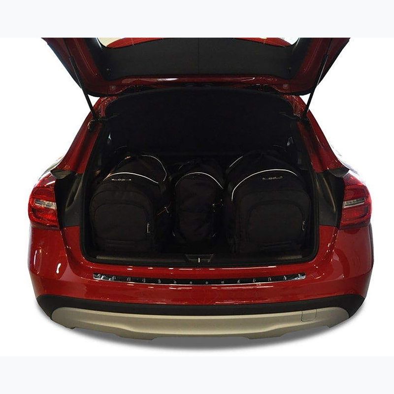 KJUST Mercedes-Benz Gla 2013-2019 Set di borse per il bagaglio 4 pezzi nero 13