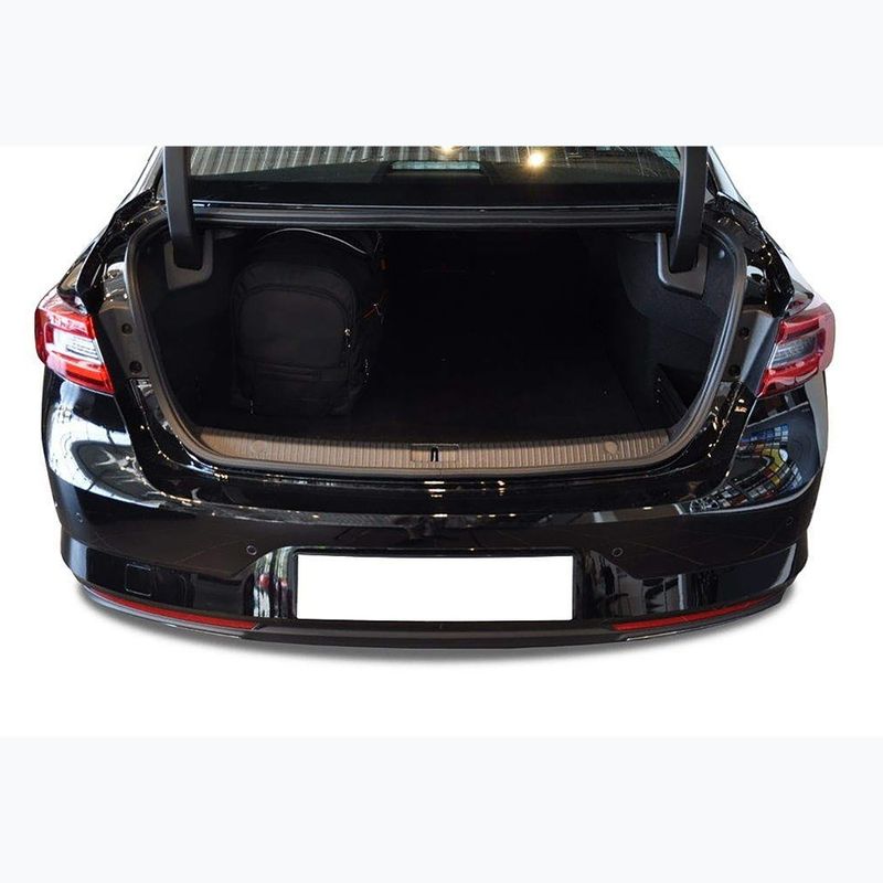 KJUST Renault Talisman Limousine set di borse per il bagaglio 2015-2022 5 pezzi nero. 18