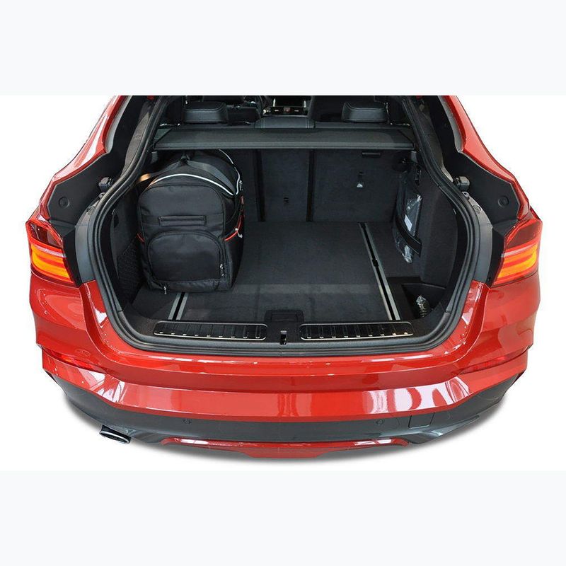 KJUST BMW X4 2014-2017 set di borse portabagagli 5 pezzi nero 17